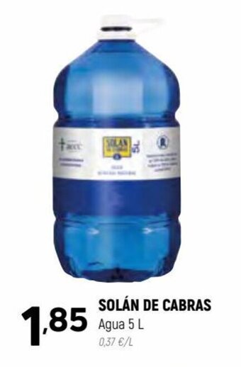 Coviran Solán De Cabras Aqua 5 L oferta
