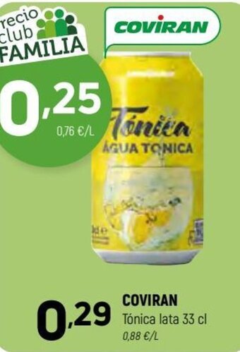 Coviran Coviran Tónica lata 33 cl oferta