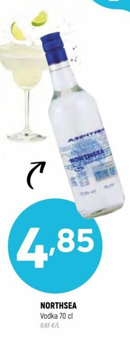 Coviran Northsea Vodka 70 cl oferta