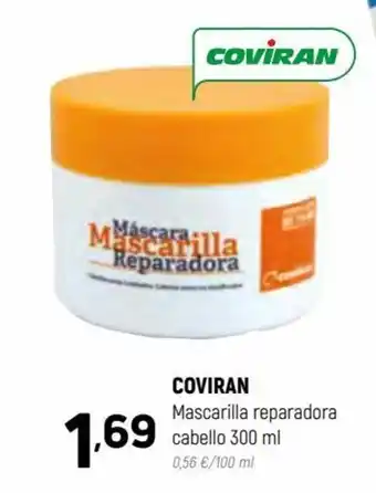 Coviran Mascarilla repadora cabello 300 ml.