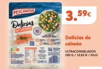Coviran Delicias de Salmón Ultracongelados 280 g oferta