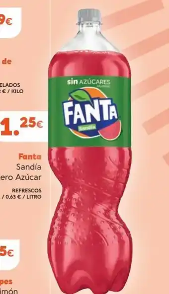 Coviran Fanta Sandía Zero Azúcar oferta