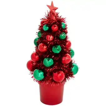 Action Árbol pequeño de navidad con bolas oferta