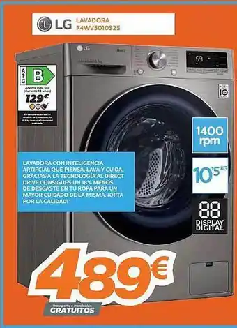 Pascual Martí Lg lavadora f4wv5010s2s oferta