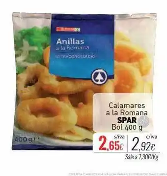 Cuevas Cash Calamares a la romana spar bol oferta