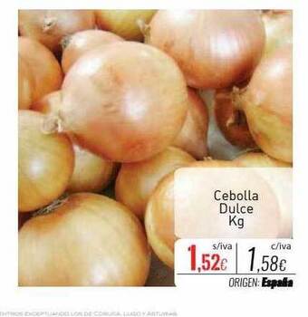 Cuevas Cash Cebolla dulce kg oferta