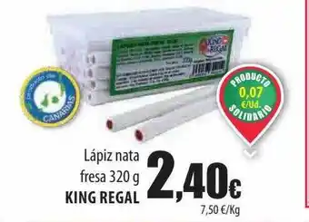Spar Tenerife Lápiz nata fresa king regal oferta
