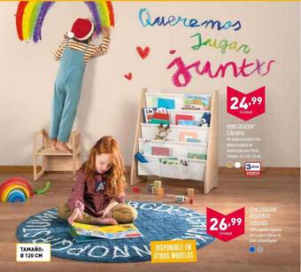 ALDI Home creation libreria alfombra redonda oferta