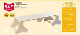 ALDI Mundo diver tabla de equilibrio oferta