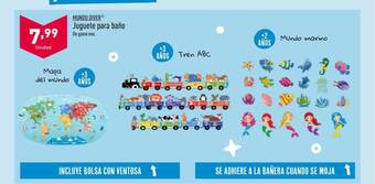 ALDI Mundo diver juguete para baño oferta