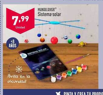 ALDI Mundo diver sistema solar oferta