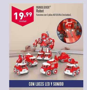 ALDI Mundo diver robot oferta