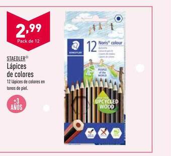 ALDI Staedler lápices de colores oferta