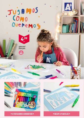 ALDI Mundo diver blow pens oferta
