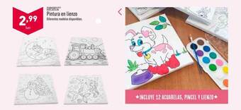 ALDI Expertiz pintura en lienzo oferta