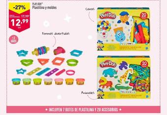 ALDI Play-doh plastilina y moldes oferta
