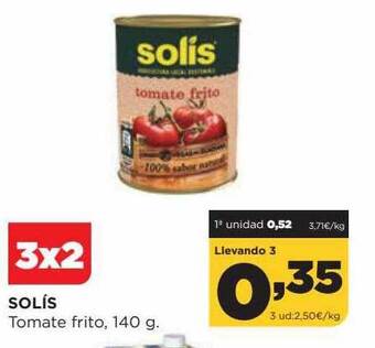 Alimerka Solis tomate frito oferta