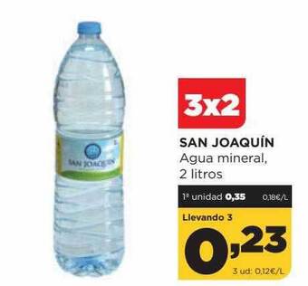 Alimerka San joaquin agua mineral oferta