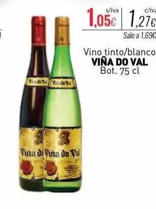 Cuevas Cash Vino tinto-blanco viña do val bot. oferta