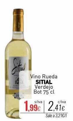 Cuevas Cash Vino rueda sitial verdejo bot oferta