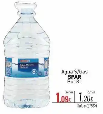 Cuevas Cash Agua s-gas spar bot oferta