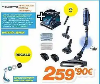 Pascual Martí Rowenta aspiradora escoba rh9695wo oferta