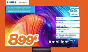 Pascual Martí Philips tv 65pus8887 oferta