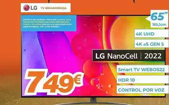 Pascual Martí Lg tv 65nano816qa oferta