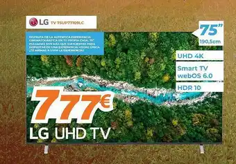 Pascual Martí Lg tv 75up77109lc oferta