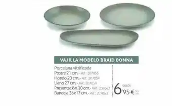 Makro Vajilla modelo braid bonna oferta