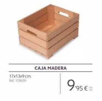 Makro Caja madera oferta