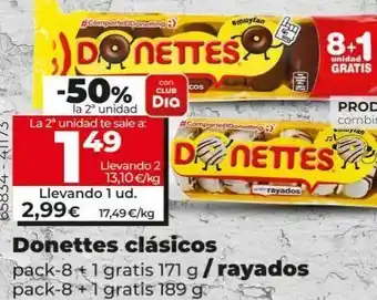 Maxi Dia Bollería donettes oferta