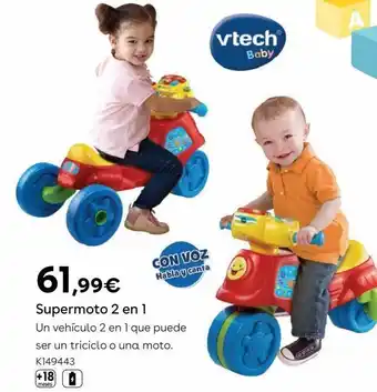 ToysRus Moto de juguete vtech oferta