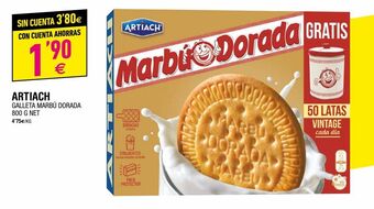 BM Supermercados Galletas marbú dorada artiach oferta