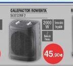 Milar Calefactor rowenta oferta