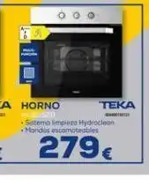 Teka hcb0520 sistema limpieza hydroclean mandos escamotables 279€