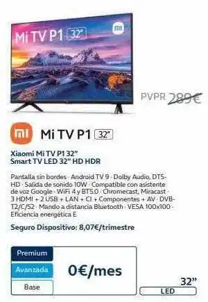 Movistar Mi tv p1 oferta