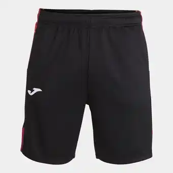 Joma Bermuda hombre championship street ii negro rojo oferta