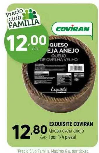 Coviran Exquisité coviran queso oveja añejo por 1-4 pieza oferta
