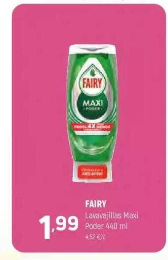 Coviran Fairy lavavajillas maxi poder oferta