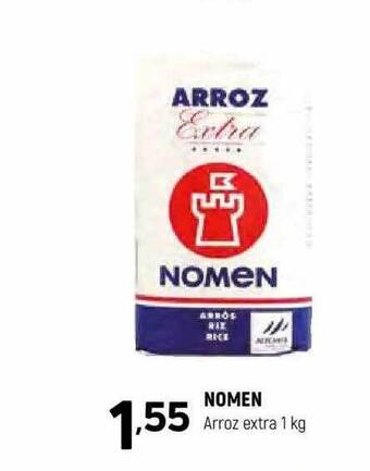 Coviran Nomen arroz extra oferta