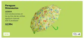 EurekaKids Paraguas dinosaurios oferta