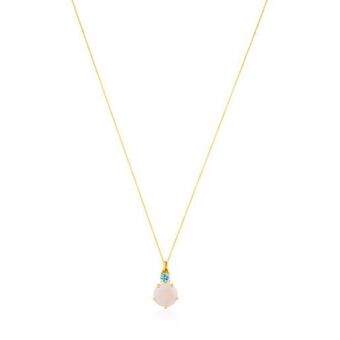 Tous Collar de oro con ópalo y topacio ivette oferta