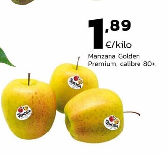 Supermercados Lupa Manzana Golden Premium, calibre 80 + oferta