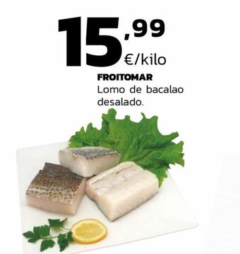 Supermercados Lupa Froitomar Lomo de bacalao desalado oferta