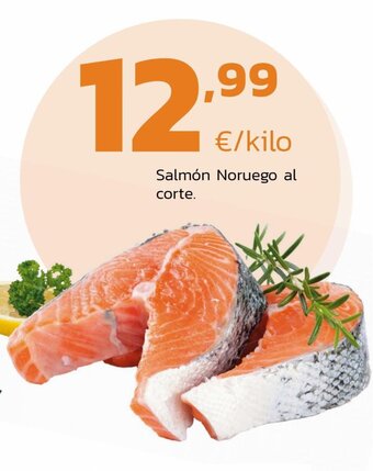 Supermercados Lupa Salmón Noruego al corte oferta