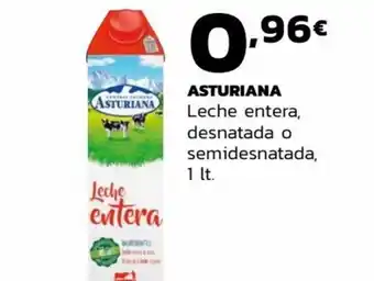 Supermercados Lupa Asturiana Leche entera oferta