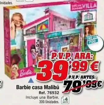 DRIM Barbie casa malibú oferta