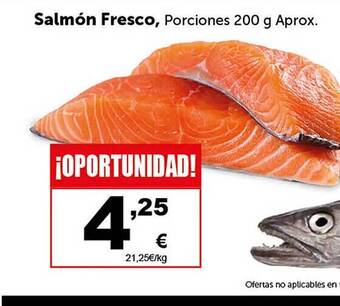 Masymas Salmón fresco oferta