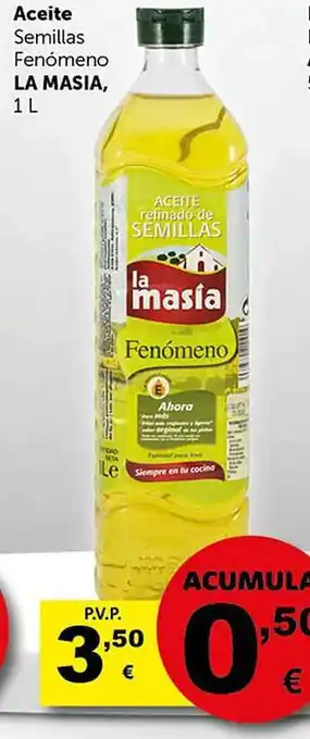Masymas Aceite semillas fenómeno la masia oferta